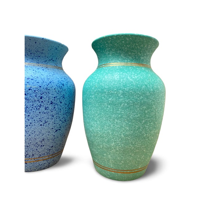 Vintage Ceramic Vases, 1960, Set of 3 For Sale - Image 12 of 16