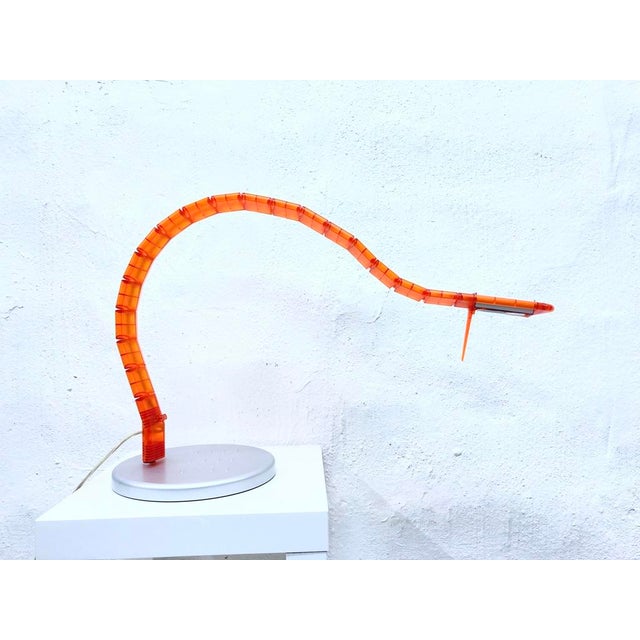 Flexible Table Lamp in Orange by Tobias Grau, 2000s For Sale - Image 17 of 17