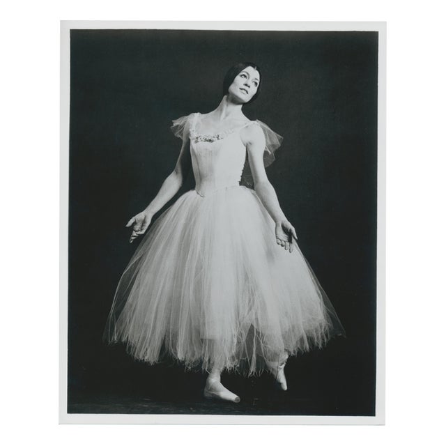 Italian Prima Ballerina Carla Fracci as Giselle, 1967, Vintage Print For Sale