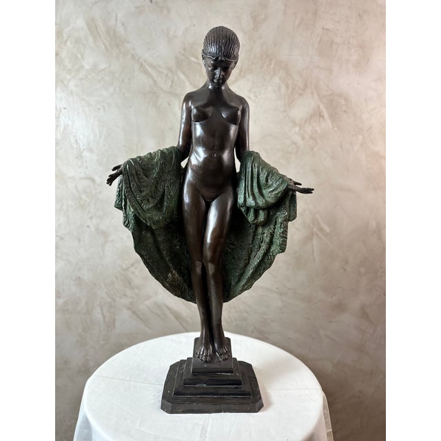 Joe Descomps Cormier, Art Deco Sculpture, 1925, Bronze For Sale - Image 13 of 13