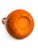 Mediterranean Vintage 1960s–70s Orange Majolica-Style Fruit Ceramic Vessel For Sale - Image 3 of 4