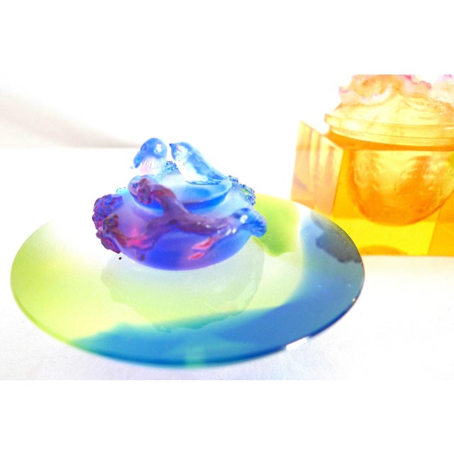 Contemporary 2000s Luiligongfang Pate De Vere Limited Edition Crystal Art Sculptures - 3 Pieces For Sale - Image 3 of 12