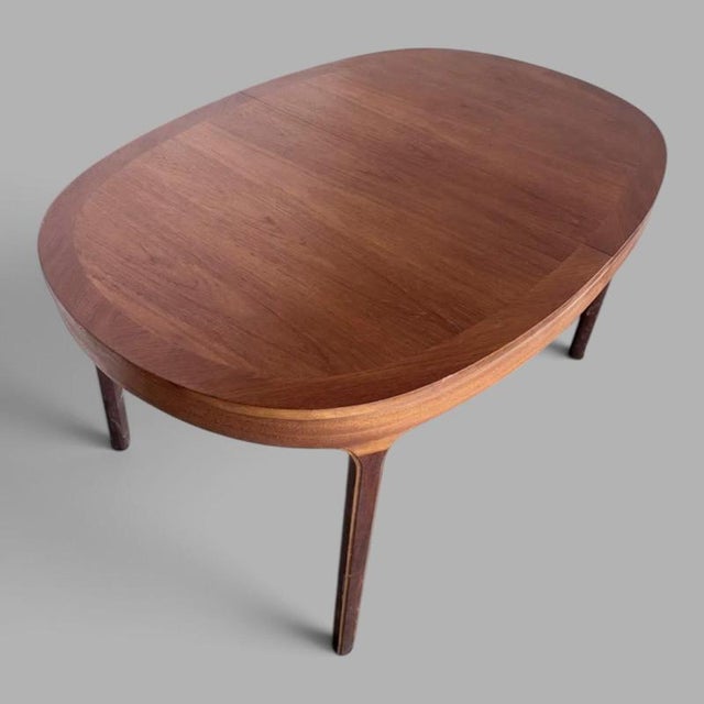 Mid-Century Teak Oval Extending Dining Table from Nathan Furniture, 1960s For Sale - Image 6 of 10