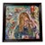 "The Girl With Kaleidoscope Eyes", Figurative Oil Painting, Abstract Art, Framed For Sale