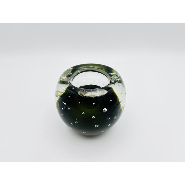 Murano Glass Candleholder in Murano Glass For Sale - Image 3 of 5