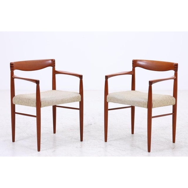 Vintage Teak Armchairs by Henry W. Klein for Bramin, Set of 2 For Sale - Image 16 of 16