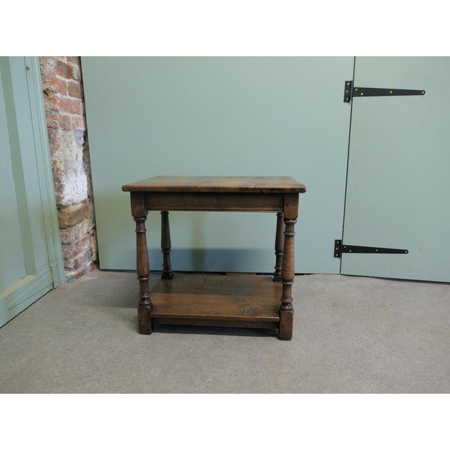 Elm Joint Table with Undertier For Sale - Image 3 of 8