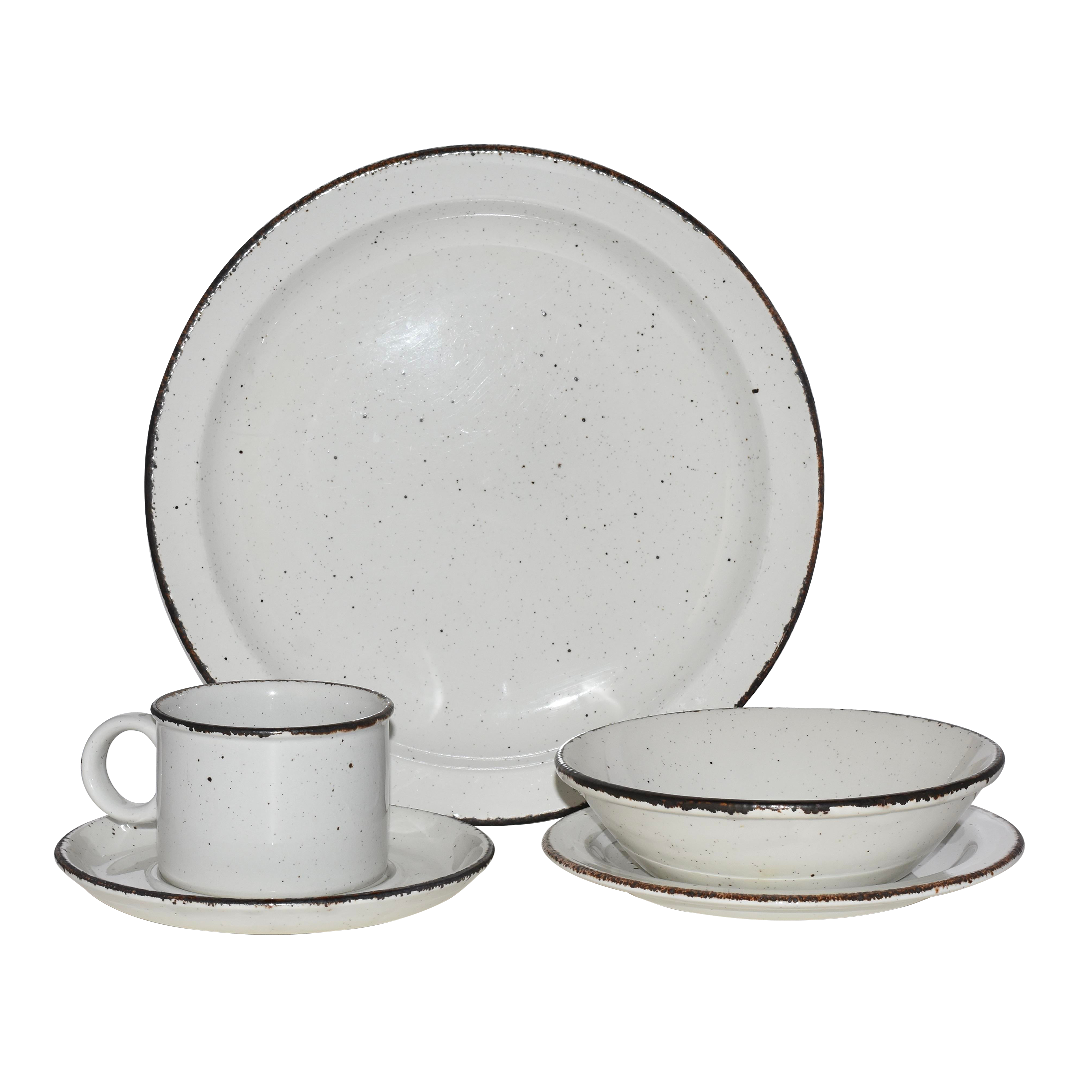 1980s Stonehenge Midwinter Creation Dinner Plate, Desert