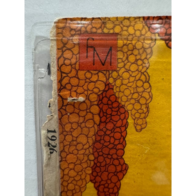 1926 Original Asia Magazine Cover, April, Frank McIntosh, Art Deco. For Sale - Image 4 of 8