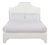 Kit Full/Double Bedframe, Ivory Velvet For Sale