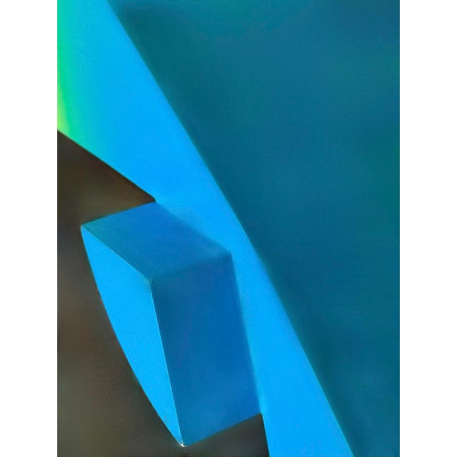 Postmodern The "Origami" Console: Rare Rafael De Cárdenas Sculptural Table – Limited Edition, Attributed For Sale - Image 3 of 14