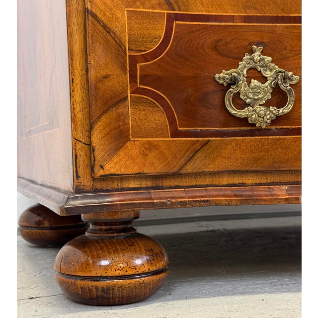 Antique Baroque Chest of Drawers with Inlays, 1790s For Sale - Image 12 of 18