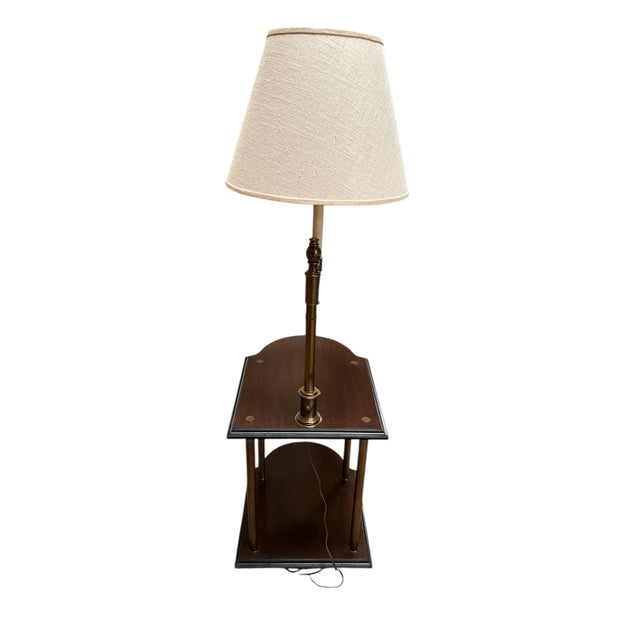 Stiffel Vintage Styled After Stiffel Two Tier Table Reading Lamp For Sale - Image 4 of 16