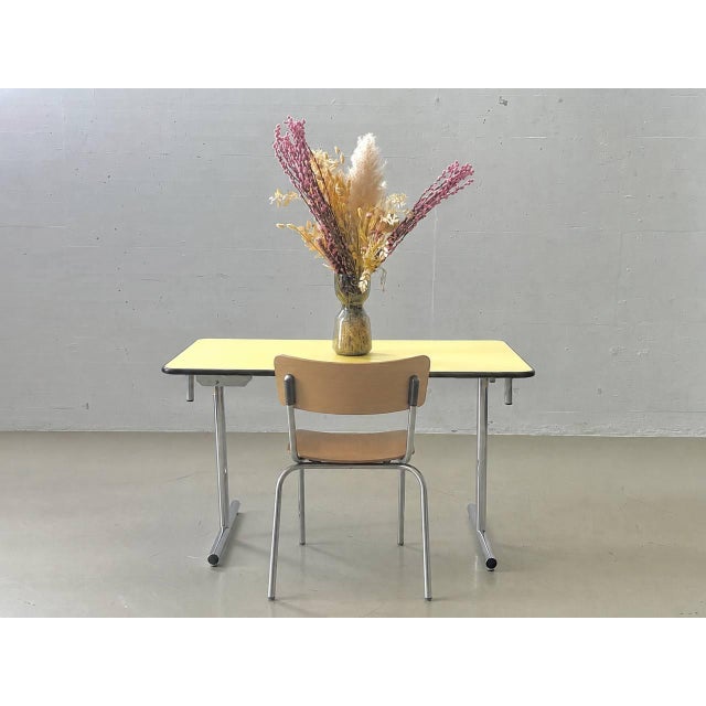 Yellow Folding Table from Kelko, 1980s For Sale - Image 13 of 14