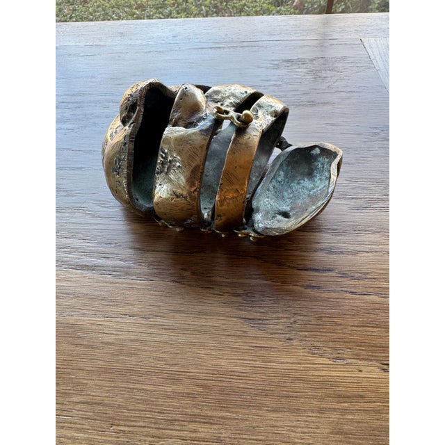 Mid 20th Century Articulating Bronze Abstract Sculpture For Sale - Image 9 of 16