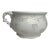 Chamber Pot, Embossed White With Gold Flowers and Bows, Homer Laughlin For Sale