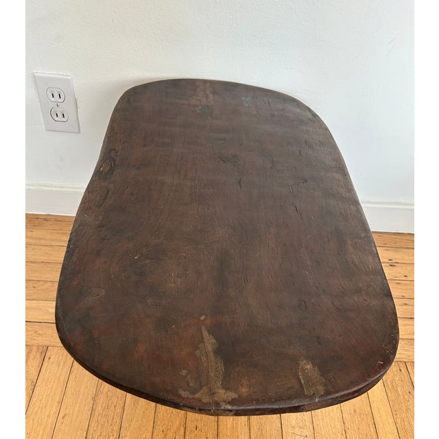 Mid 20th Century Vintage Rustic African Senufo Stool - Hand Carved Wood For Sale - Image 5 of 13