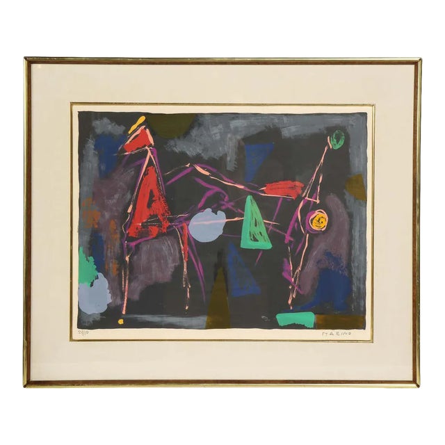 Marino Marini Untitled “From Color to Form” Series 1969 For Sale