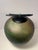 Jeremy Diller Raku Pottery Dream Jar w/ Turquoise Lid California Artist 11” Beautiful large Raku pottery Dream Jar by...