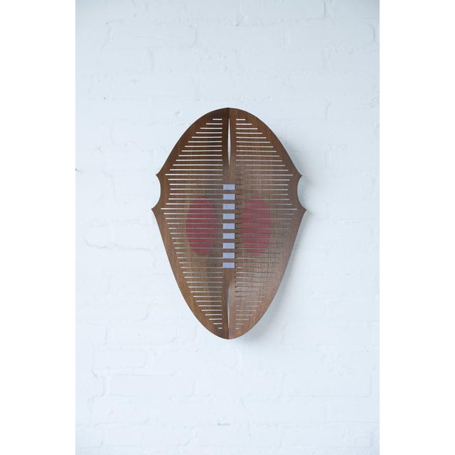 Brown Exo Organic Wood Wall Sculpture by Martens & Visser For Sale - Image 8 of 16