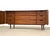 1960s Refinished Walnut Long Dresser For Sale - Image 4 of 10