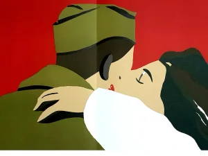 Eduardo Arroyo - French Freedom - Original Lithograph 1984