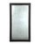 Black Monumental Dutch Baroque Mirror With Ebonized Ripple Carved Wood Frame For Sale - Image 8 of 8
