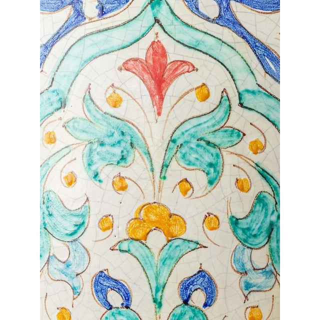 Spanish Andalusian Ceramic Table Lamp by Al Yarrar For Sale - Image 16 of 18