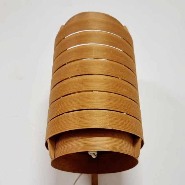 Large Pine Wall Light by Hans Agne Jakobsson, 1960s For Sale - Image 11 of 14