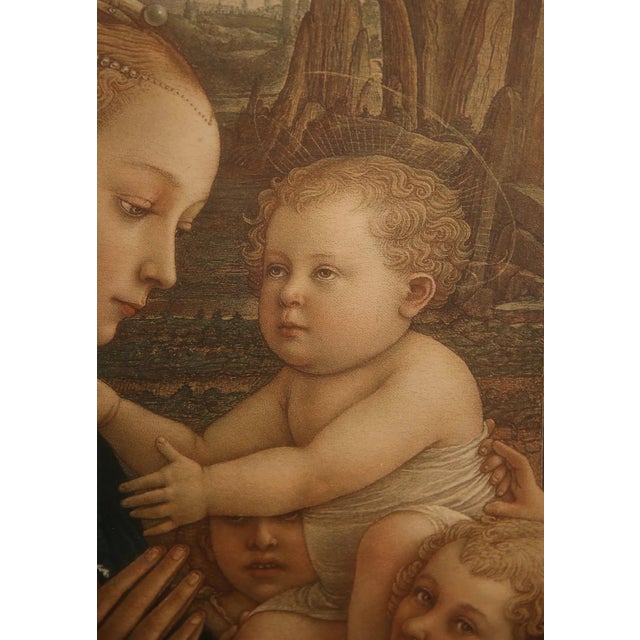 Mid 20th Century Mid 20th Century Madonna and Child - After Filippo Lippi For Sale - Image 5 of 7