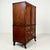 A beautiful and scarce regency mahogany linen press in rare, smaller proportions. a piece i searched high and low to find...