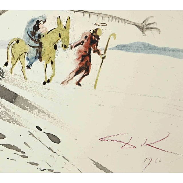 Ex Aegypto Vocavi Filium Meum is a Color lithograph on heavy rag paper realized in 1964. It is part of Biblia Sacra...