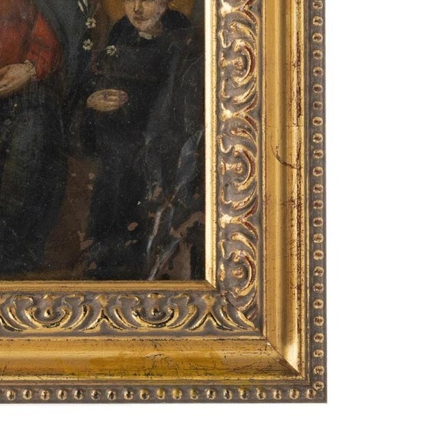 Our Lady, 19th Century, Oil on Copper For Sale - Image 5 of 6