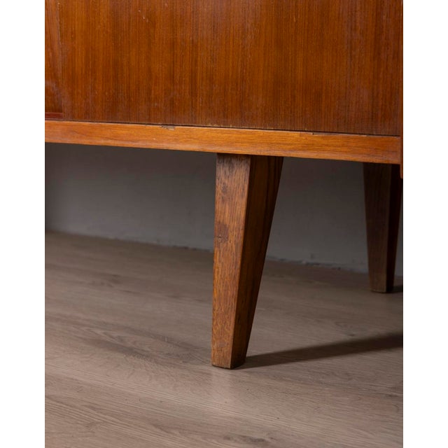 Vintage Italian Sideboard in Teak, 1970s For Sale - Image 6 of 10