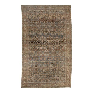 One of the Kind 19th Century Antique Bidjar Rug With All-Over Herati Pattern For Sale