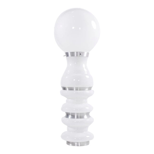 Carlo Nason Mid Century Murano Glass Lamp For Sale