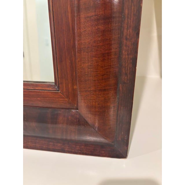 Mid-19th Century American Empire Mahogany Wall Mirror For Sale - Image 14 of 16