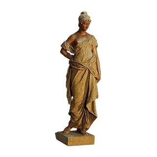 Antique Sculpture by Goldscheider For Sale