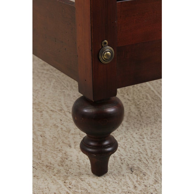 Ethan Allen British Classics King Size Sleigh Bed For Sale - Image 14 of 17