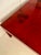 Red Lacquered Goatskin Cocktail Table in the Style of Aldo Tura, Italy, 1970s For Sale - Image 8 of 13
