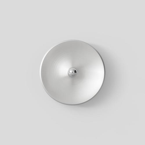 Gold Model 262 Wall Lamp in Satinated Aluminum from Gino Sarfatti For Sale - Image 8 of 9