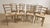 Mid-Century Modern 20th Century Scandinavian Dining Chairs with Wooden Frame & Woven Rattan Seats from Gemla Fabrikers AB, 1960s, Set of 8 For Sale - Image 3 of 8