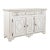 20th Century Swedish White Painted Oak Sideboard Buffet For Sale