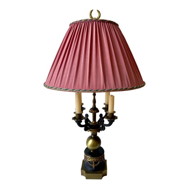 Vintage Empire Style Lamp For Sale