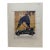 1928 Original Lincoln Advertising, Stark Davis, Art Deco, Matted For Sale
