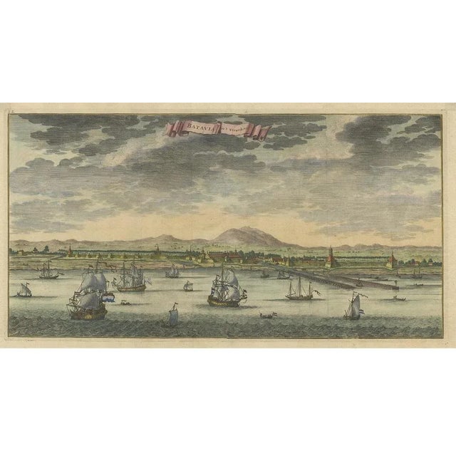 Paper Valentijn, Batavia or Modern Jakarta, 1726, Paper For Sale - Image 7 of 7