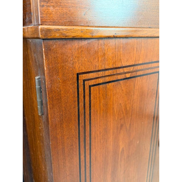 Secessionist Geometric Vitrine Cabinet from August Ungethüm, 1890s For Sale - Image 12 of 18