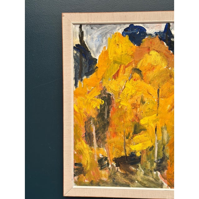 KJ Steinlöf, Trees, 1973, Oil on Canvas, Framed For Sale - Image 9 of 18