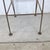 Vintage Studio-Made Sculptural Iron Counter Stool With Black Leather Seat For Sale - Image 17 of 18