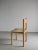 Vintage beech wood ladder back chair with a rush woven seat. Condition: Good vintage condition according to its age, the...
